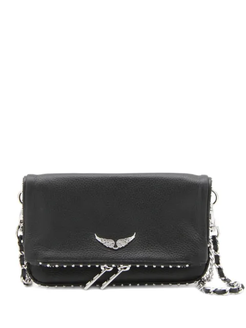 Zadig&Voltaire Rock leather shoulder bag Black LWBA03977