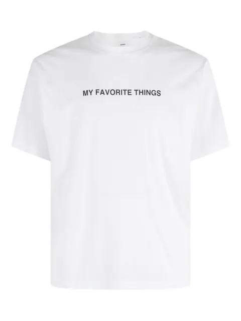 ASPESI graphic-print T-shirt White AYM7A335097