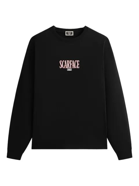 KITH x Scarface Tony Montana long-sleeves top Black KHM034184001