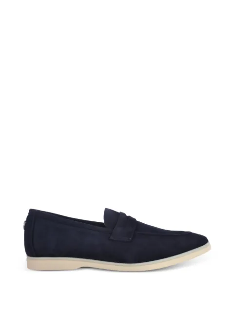 Bougeotte suede loafers Blue LGSSUCSVKDBLUE