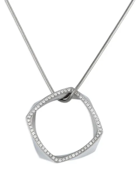 Tiffany & Co. Pre-Owned x Frank Gehry platinum Torque diamond pendant necklace Silver TI16052725