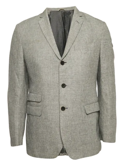BANANA REPUBLIC 2023 three button linen blazer Grey 1162403