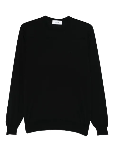 Lardini crew-neck wool sweater Black CNLMML436CN64021
