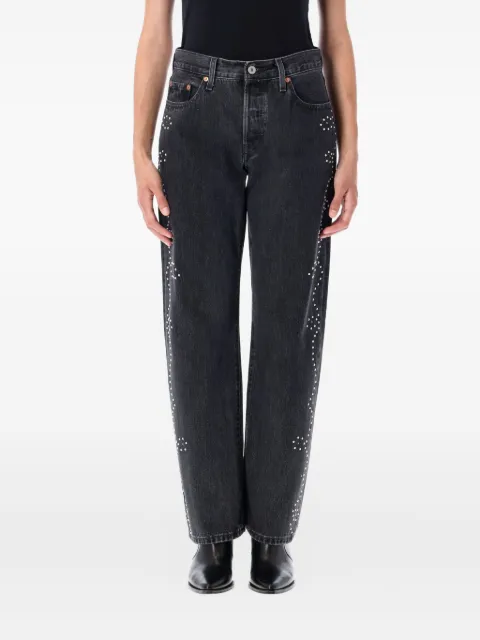 Levi's 90s crystal-embellished jeans Black A19590092