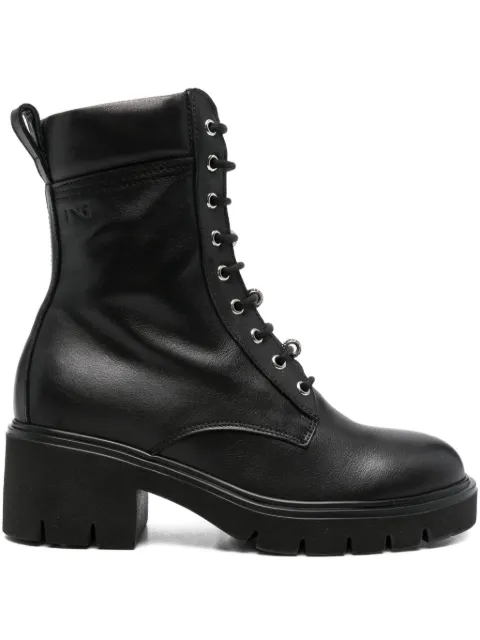 NERO GIARDINI 55mm lace-up boots Black I514810D
