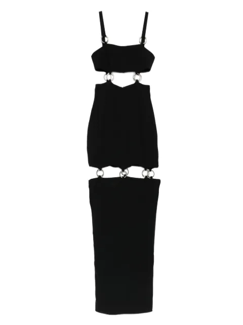 Vestiaire d'un Oiseau Libre ring-detail sleeveless dress Black RINGSDRESS