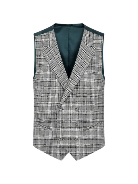ETIEM TEXTIL S.L. double-breasted waistcoat Grey 0217755501