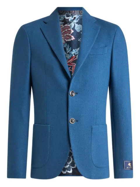 ETRO single-breasted blazer Blue MRCA002999TUBO3