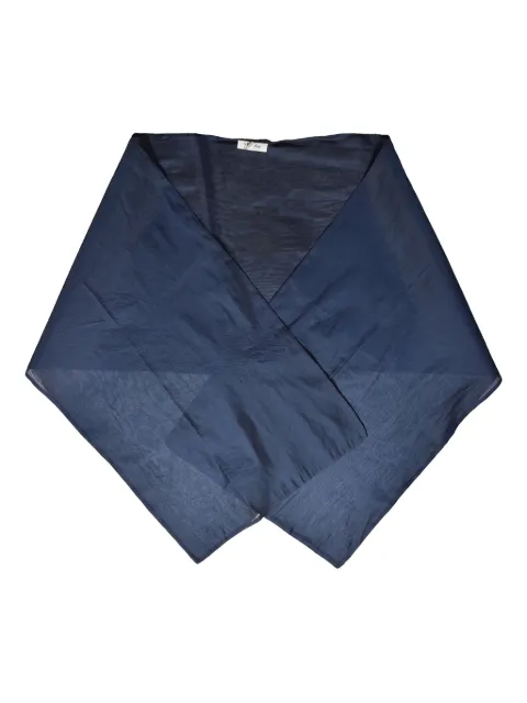 Max Mara rectangular-shape scarf Blue 2529546032600