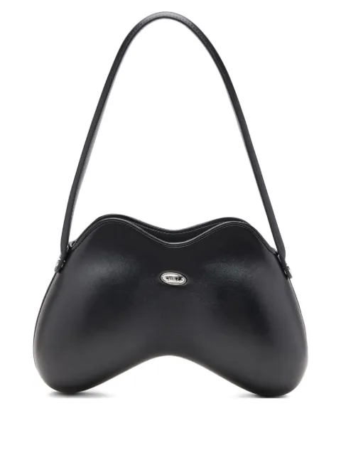 Diesel Double-D curved shoulder bag Black X10327PS763