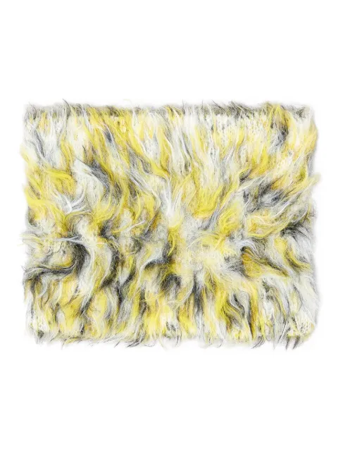 Diesel fur-texture neck warmer Yellow A216110EGCD