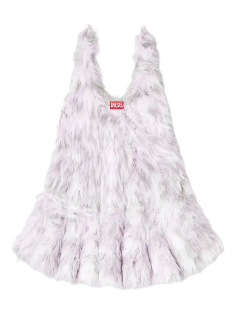 Diesel mini M-Astrid jacquard-knit dress White A214500EGCD