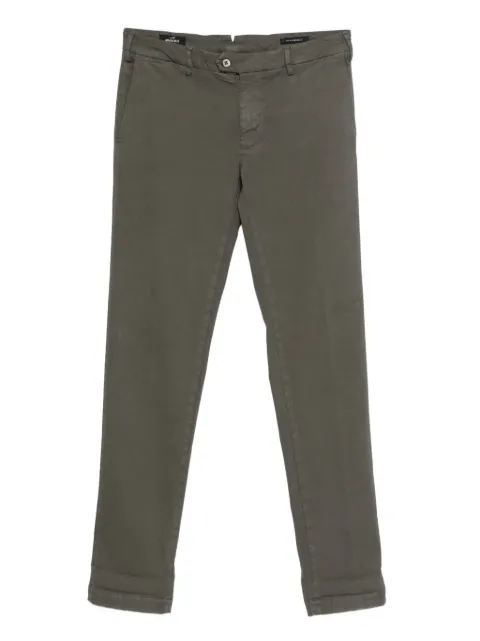 Mason's cuffed straight-leg trousers Green 9PN28963MBE070