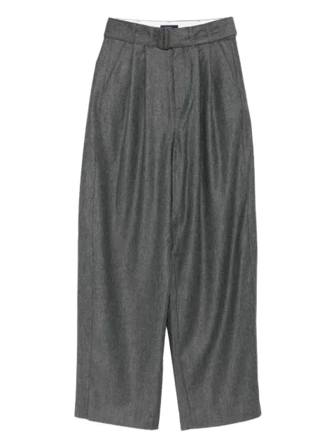 Soeur pleated belted trousers Grey PAN0173COLE