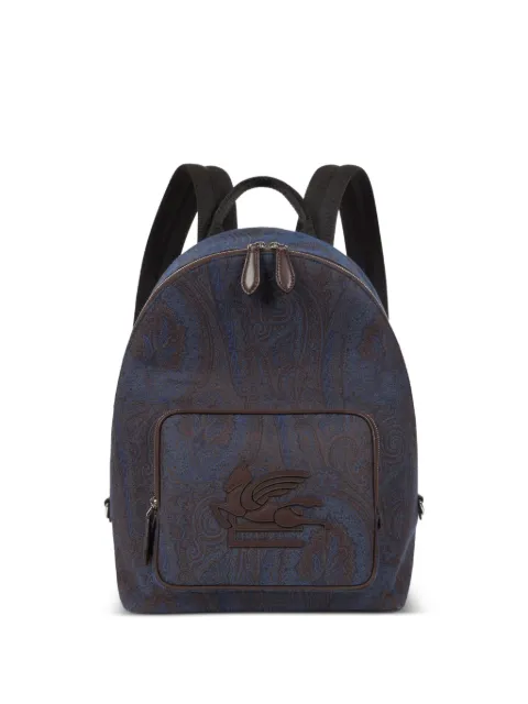 ETRO Essential paisley-pattern backpack Blue MP1F0007AA061