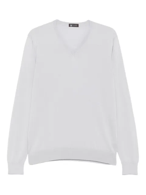 Colombo V-neck cashmere sweater Grey MA00058256JA