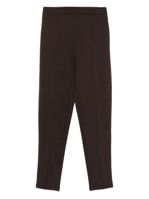 TWINSET front-crease straight trousers Black 252LI2LDD