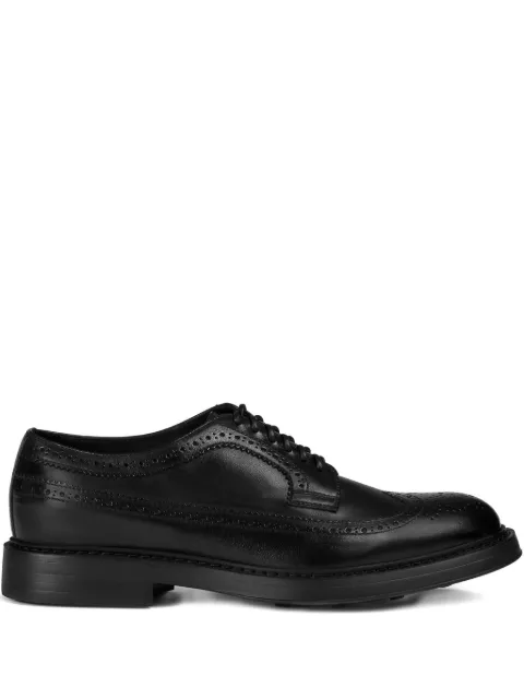 Doucal's leather lace-up brogues Black DU2523BRUXUF188NN00