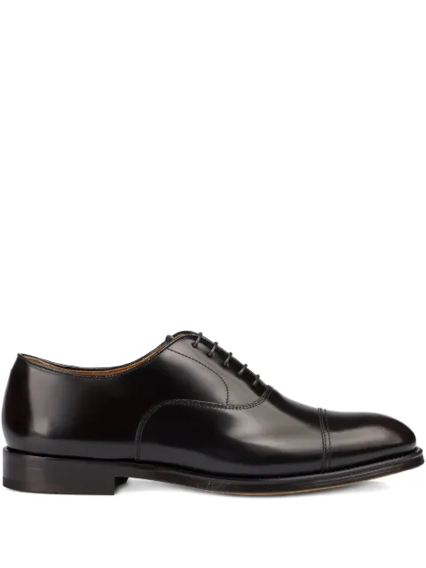 Doucal's leather lace-up Oxford shoes Brown DU1002ORVNUF007TM02