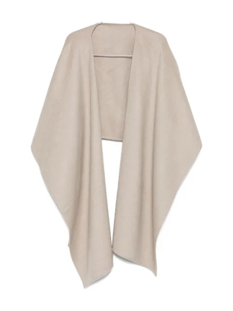 Nanushka wool blanket scarf Grey NU25FWSC04194