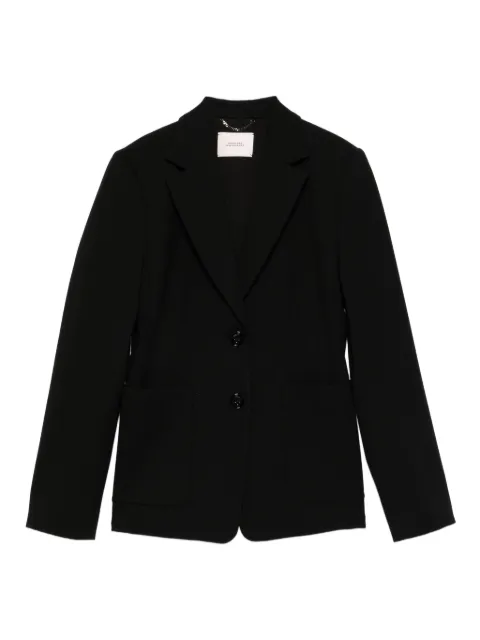 Dorothee Schumacher Emotional Essence patch-pocket blazer Black 048042