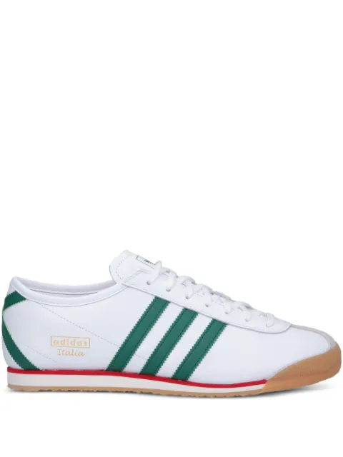 adidas 70s italian three-stripe leather trainers White JS1325