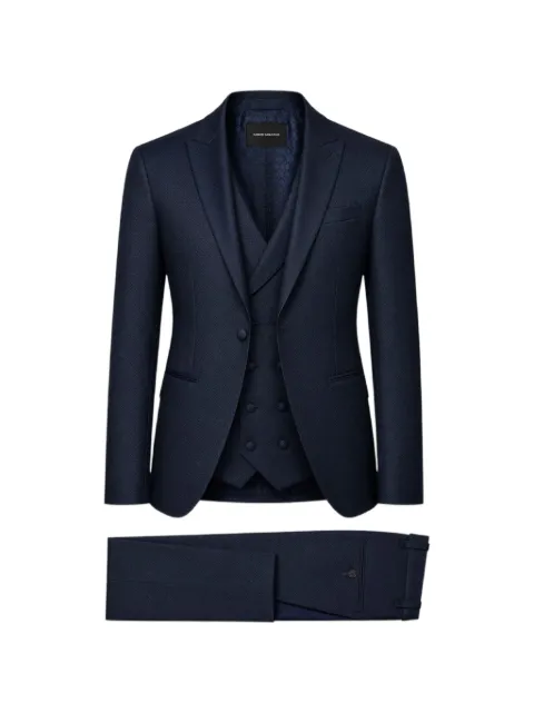 RAMON SANJURJO three-piece single-breasted suit Blue 8329808935