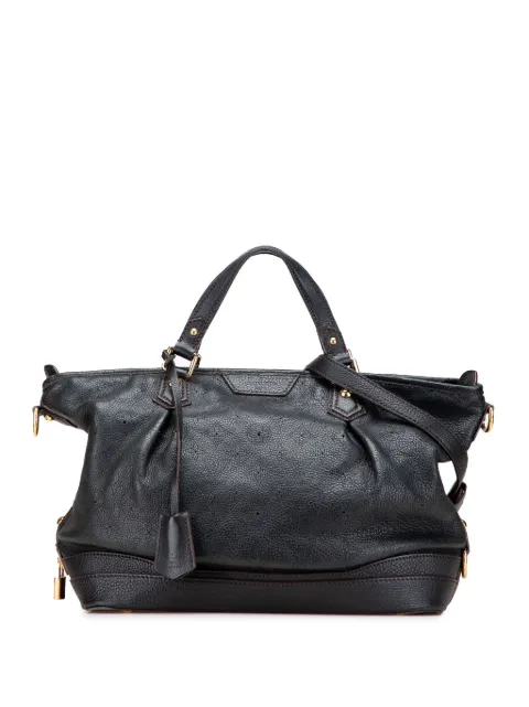 Louis Vuitton Pre-Owned 2010 Monogram Mahina Stellar PM satchel Black 48GR7VWPSTMGGA01