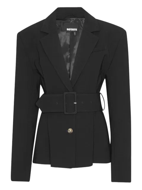 ROTATE BIRGER CHRISTENSEN belted blazer Black 114825100