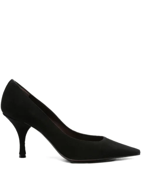 Roberto Festa 80mm pointed-toe suede pumps Black SAROJA