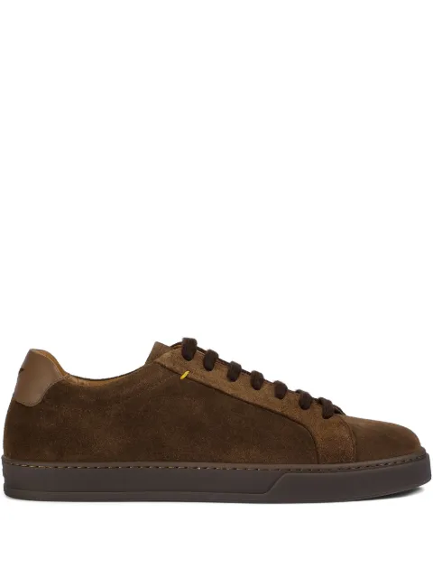 Doucal's suede lace-up sneakers Brown DU3483SPENPF796SC05