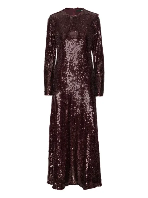 ROTATE BIRGER CHRISTENSEN sequin maxi dress Red 1146172734