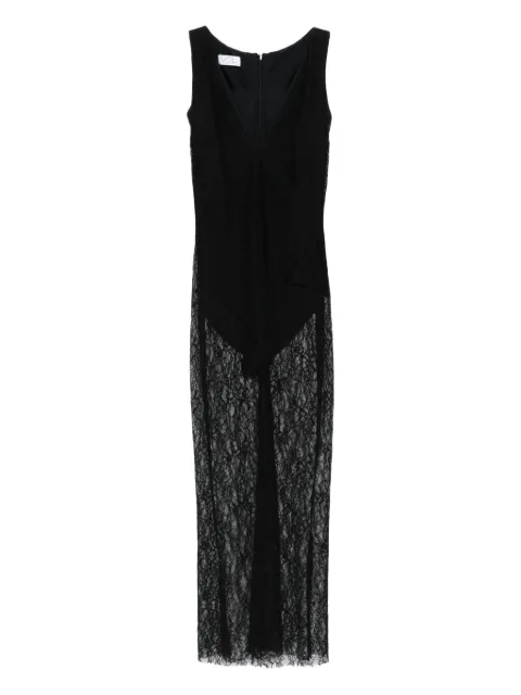 Vestiaire d'un Oiseau Libre lace midi dress Black LACEMIDIDRESS