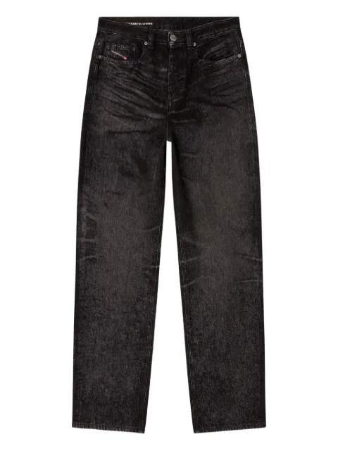 Diesel 2001 D-Macro 007db relaxed jeans Black A21496007DB