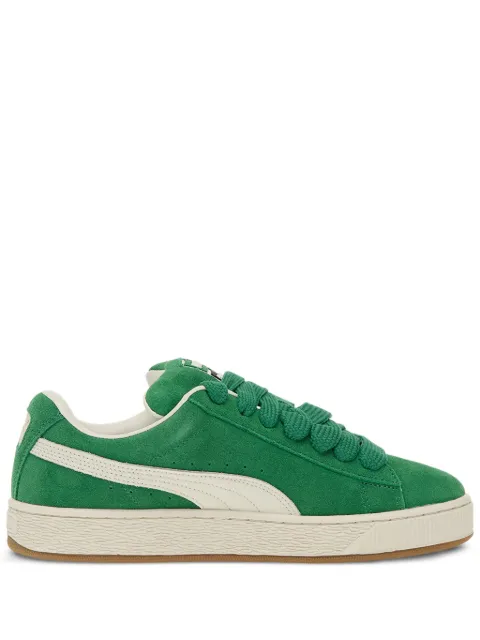 PUMA South Africa suede lace-up sneakers Green 39520577