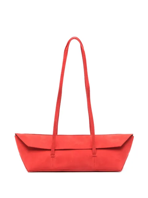 Christopher Esber mini Gondola suede tote bag Red 24028395