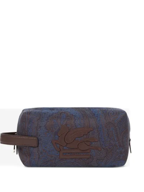 ETRO small jacquard wash bag Blue MP2C0009AA061