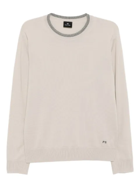 PS Paul Smith logo merino jumper Neutrals M2R302ZT21861A