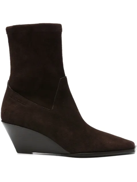 Jimmy Choo Hadley suede-wedge boots Brown HADLEYAB600000097