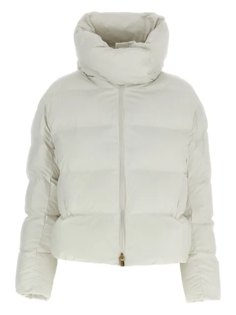 PINKO hoodie padded jacket White 101602A2P6Z07