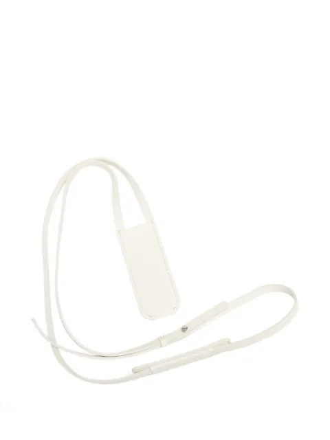 UNIFROM leather strap perfume bag White UNI0503000