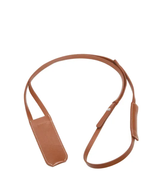 UNIFROM leather-strap perfume bag Brown UNI02000