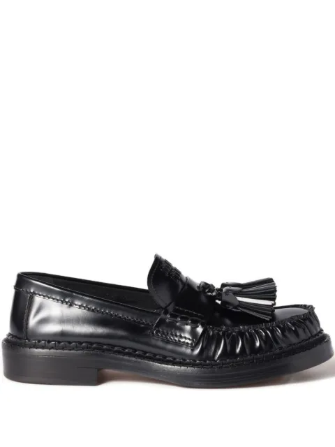 Miu Miu tassel-embellished loafers Black 5D497EF030055