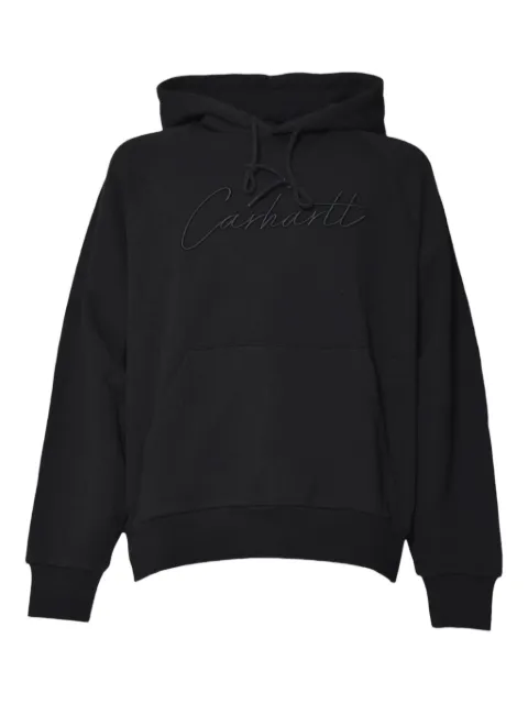 Carhartt WIP embroidered-logo hoodie Black I03564089XX