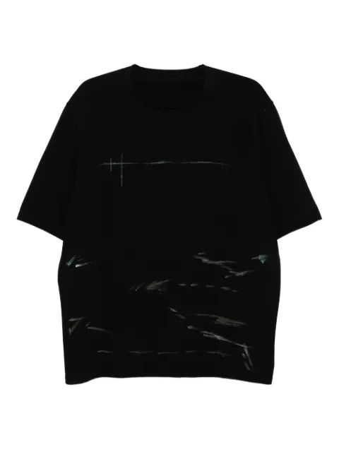 Devoa printed T-shirt Black CSC2JC1BLK
