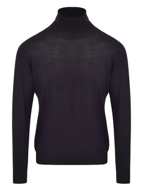 Fedeli roll-neck sweater Blue MU0070136
