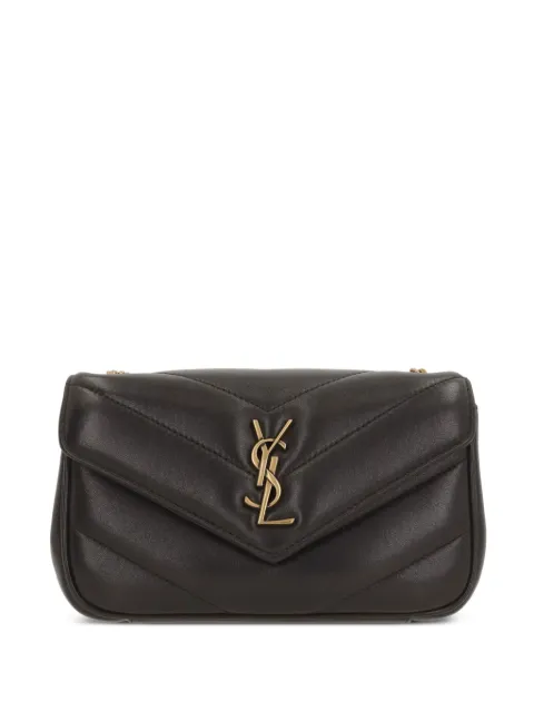 Saint Laurent mini Loulou shoulder bag Grey 821749AAEAX