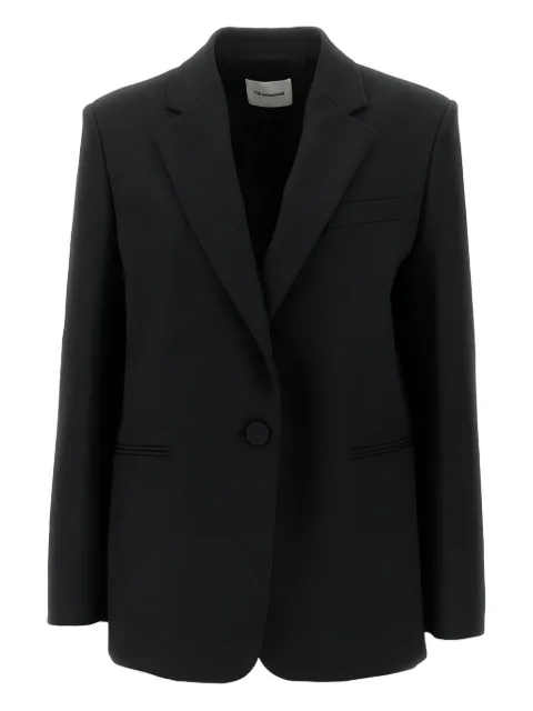 THE ANDAMANE single-button blazer Black T183011BTNP0B8