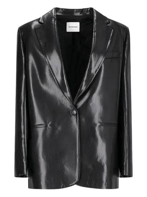 THE ANDAMANE single-breasted blazer Black T183012ATNP152999