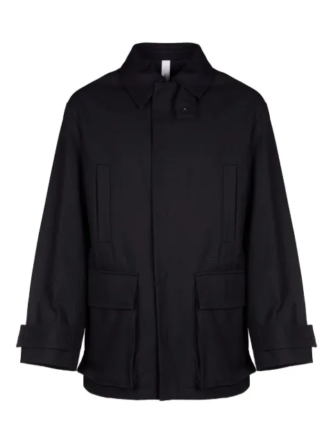 Hevo Castel Del Monte flap pocket jacket Black CASTELDELMONTEI7600303